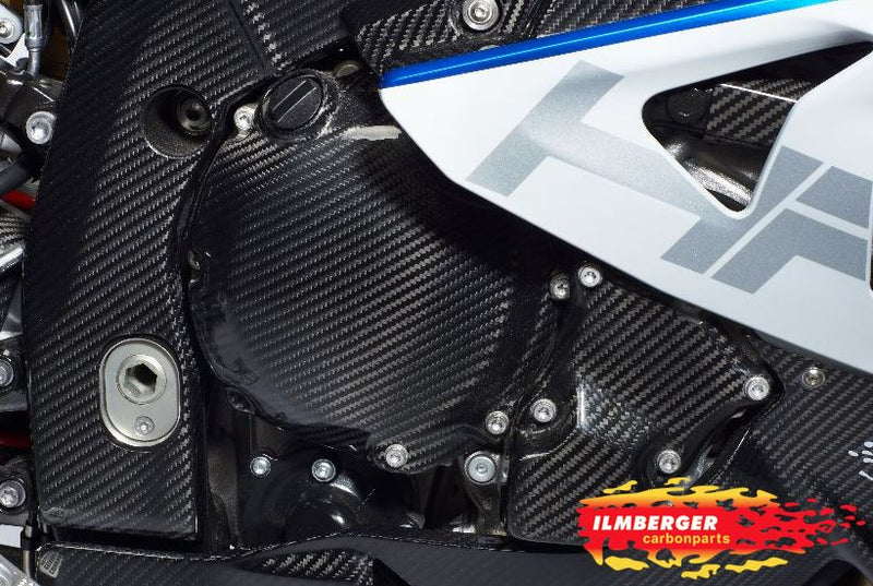 ILMBERGER Carbon Fiber Engine Cover (Clutch) '09-'16 BMW S1000RR/HP4, '14-'16 S1000R
