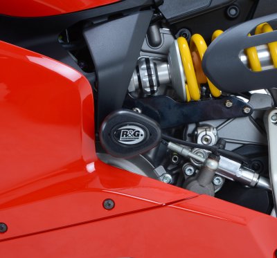 R&G Racing Aero Style No-Cut Frame Sliders for Ducati 899 / 959 / 1199 / 1299 Panigale