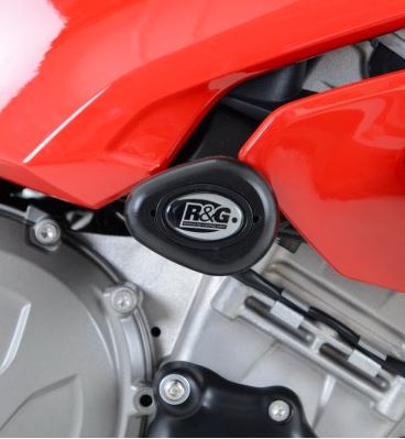 R&G Racing Crash Protectors / Frame Sliders 2015-2016 BMW S1000XR | CP0394BL