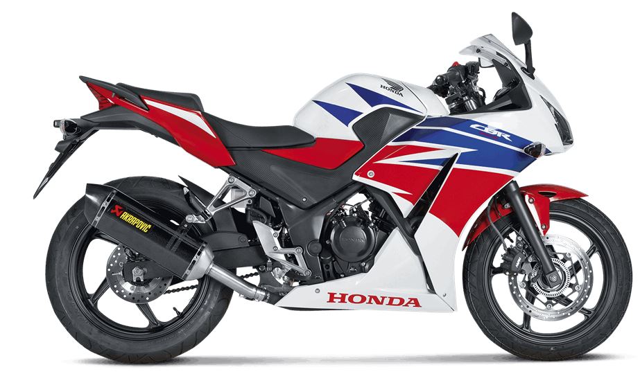 Akrapovic Slip-On Line (Carbon) Exhaust System For 2015+ Honda CBR300R [S-H3SO3-RC]