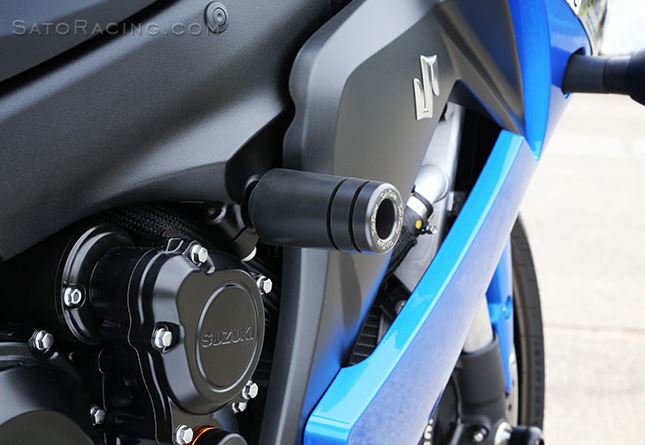 Sato Racing Frame Sliders '15-'20 Suzuki GSX-S1000/F/Z