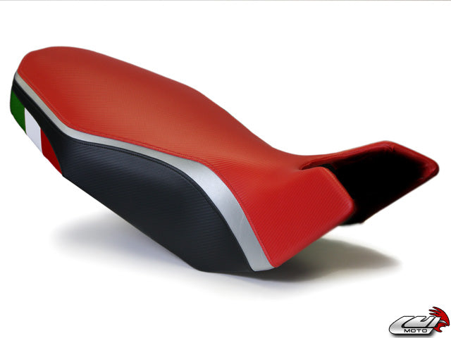 LuiMoto Team Italia Seat Cover for 2007-2012 Ducati Hypermotard