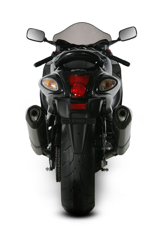 Akrapovic Slip-On Line (Carbon) Exhaust System '08-'17 Suzuki GSX-R130