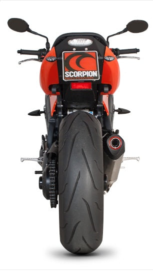 Scorpion Serket Taper Slip-on Exhaust System '08-'10 Triumph Speed Triple 1050