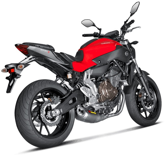 Akrapovic Racing Line (Titanium) Full Exhaust '14-'24 Yamaha FZ-07 / MT-07