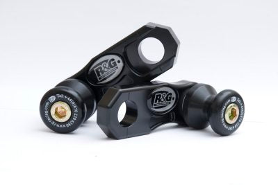 R&G Racing Axle Sliders / Swingarm Spools for All Years Triumph Daytona 675 / R, Street Triple / R