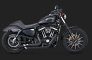 Vance & Hines Shortshots Staggered Full Exhaust System for 2014-2017 Harley-Davidson Sportster - motostarz.com