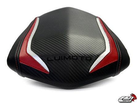 LuiMoto Raven Edition Seat Cover '09-'14 Yamaha YZF R1 - Red