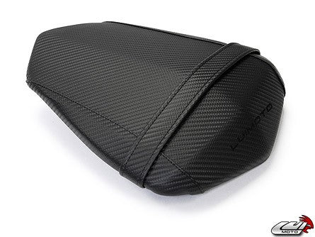 LuiMoto Base Line Seat Cover 2009-2014 Yamaha YZF R1 - CF Black - motostarz.com